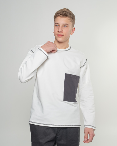 TMK 5001 Лонгслив (цвет: Белый 170 см)