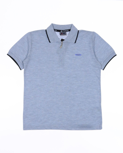 CEGISA 1596/1 Поло (цвет: Серо-голубой меланж 122 см)