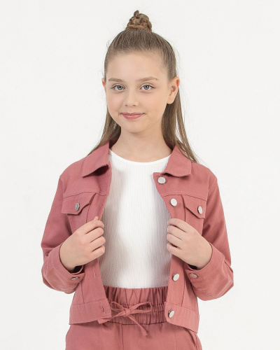 DMB KIDS 0052 Джинсовка (цвет: Вишневый)