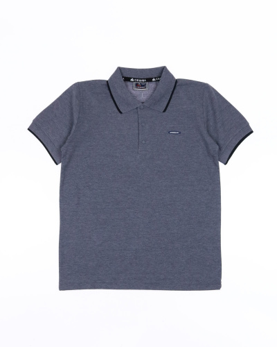 CEGISA 1599/2 Поло (цвет: Темно-серый меланж)