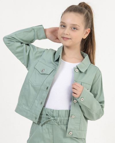 DMB KIDS 0052 Джинсовка (цвет: Оливковый)