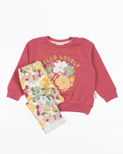 MINIWORLD 18086/1 Костюм (цвет: Вишневый-розовый 68 см)